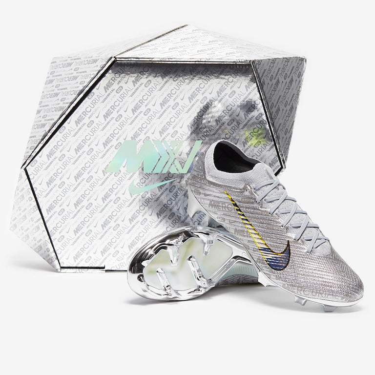 Nike Air Zoom Mercurial Vapor XV Elite XXV SE FG - Metallic Silver/Black/Wolf Grey