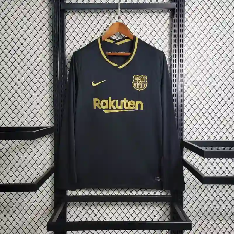Retro 2020-21 Barcelona Soccer Jersey Away