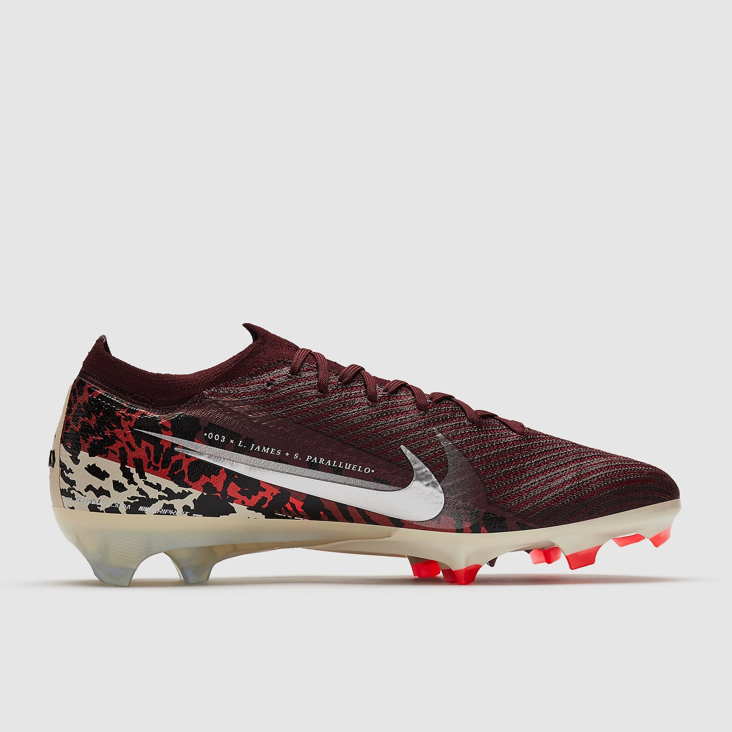 Nike Air Zoom Mercurial Vapor XVI Elite FG - Burgundy Crush/Mtlc Silver/Univ Red/Fossil