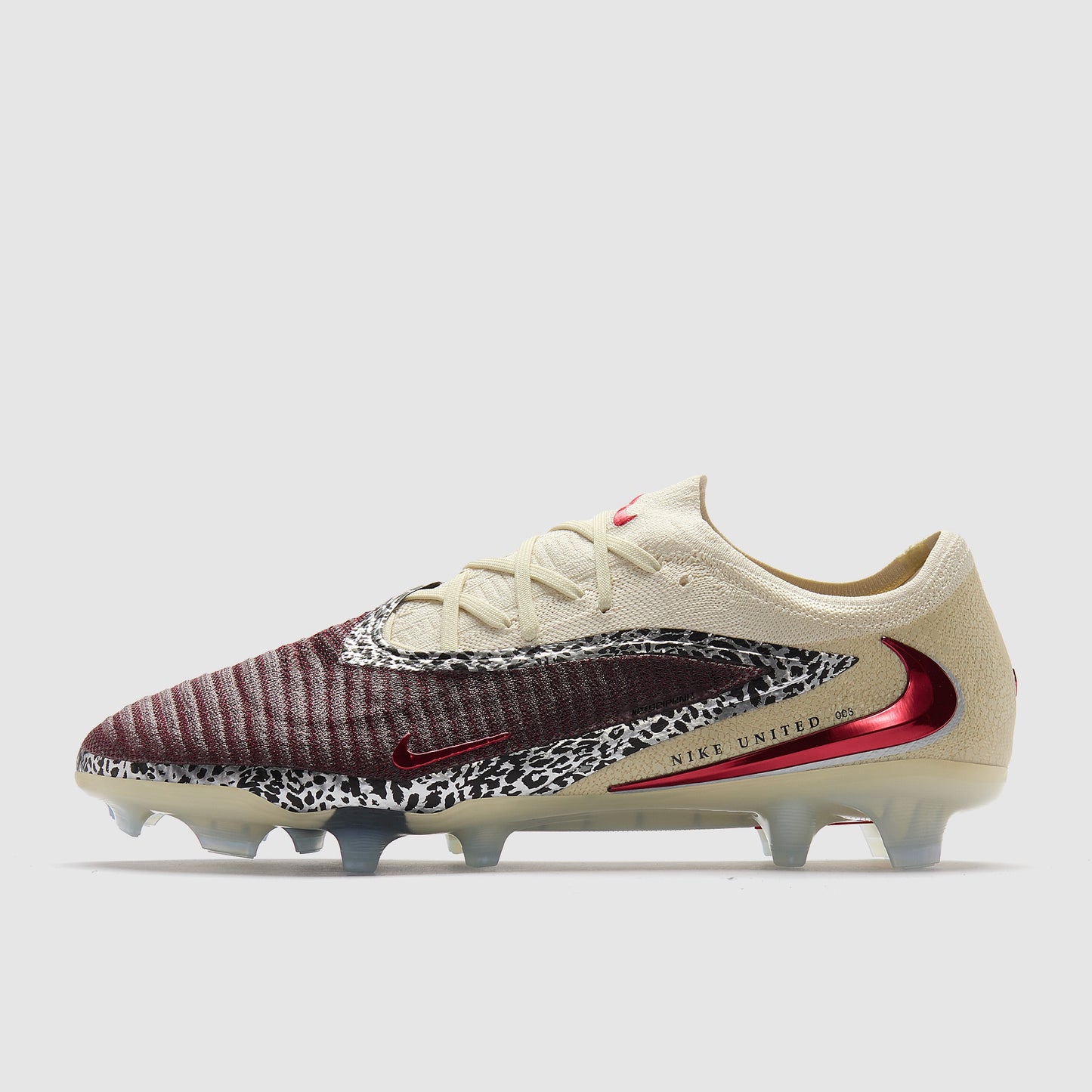 Nike Phantom 6 Low Elite FG - Burgundy Crush/Univ Red/Fossil