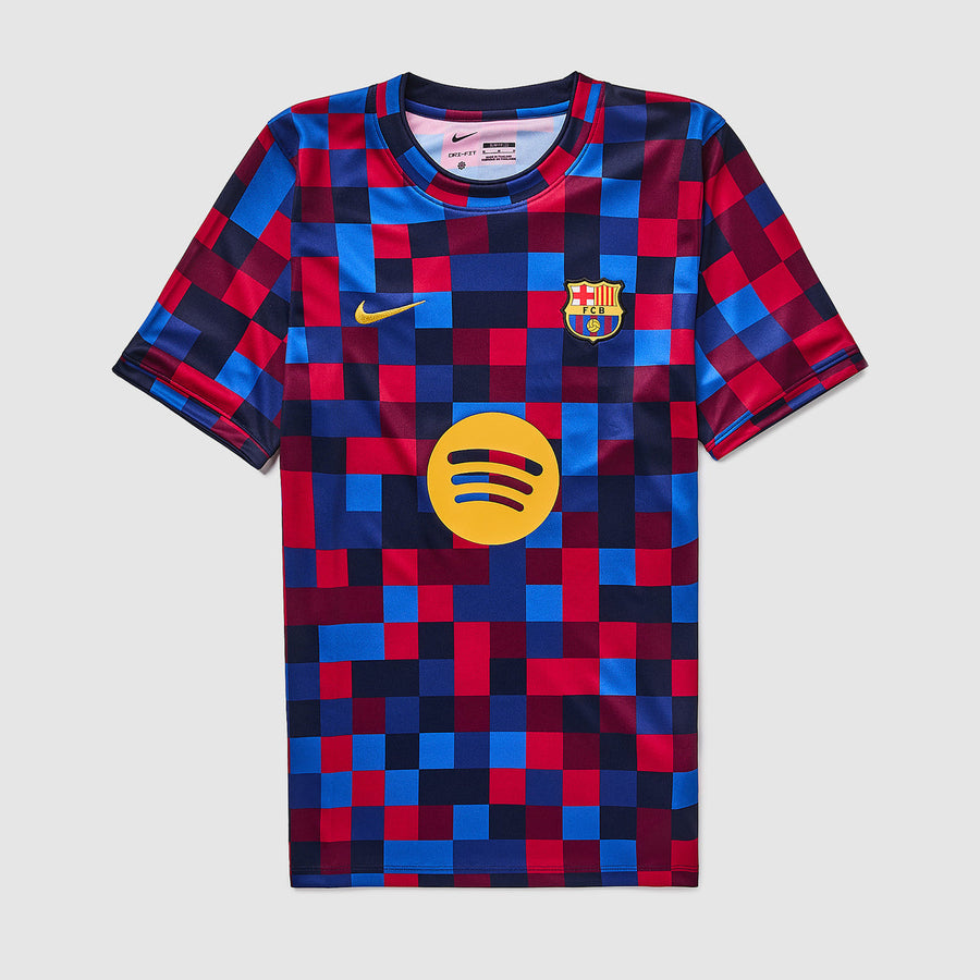 Nike FC Barcelona 26/27 Kids Dri-FIT Pre-Match Home Shirt