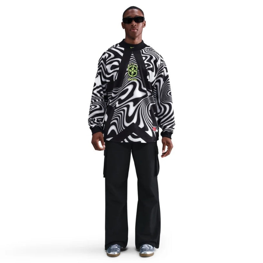 Brazil Hollywood 2026 Goalkeeper Long Sleeve Jersey