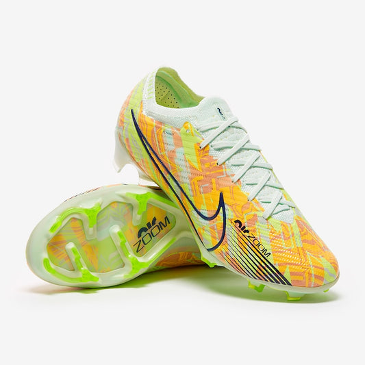 Nike Air Zoom Mercurial Vapor XV Elite FG - Barely Green/Blackened Blue/Total Orange