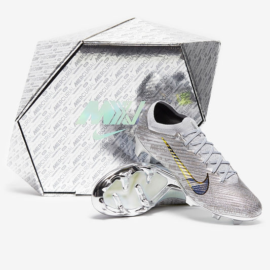 Nike Air Zoom Mercurial Vapor XV Elite XXV SE FG - Metallic Silver/Black/Wolf Grey