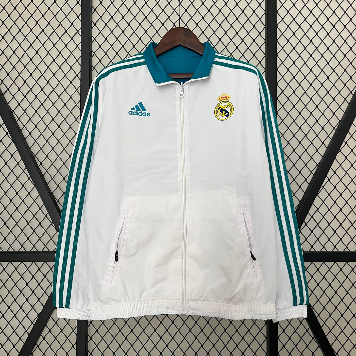 Real Madrid Retro Trench Coat Reversible