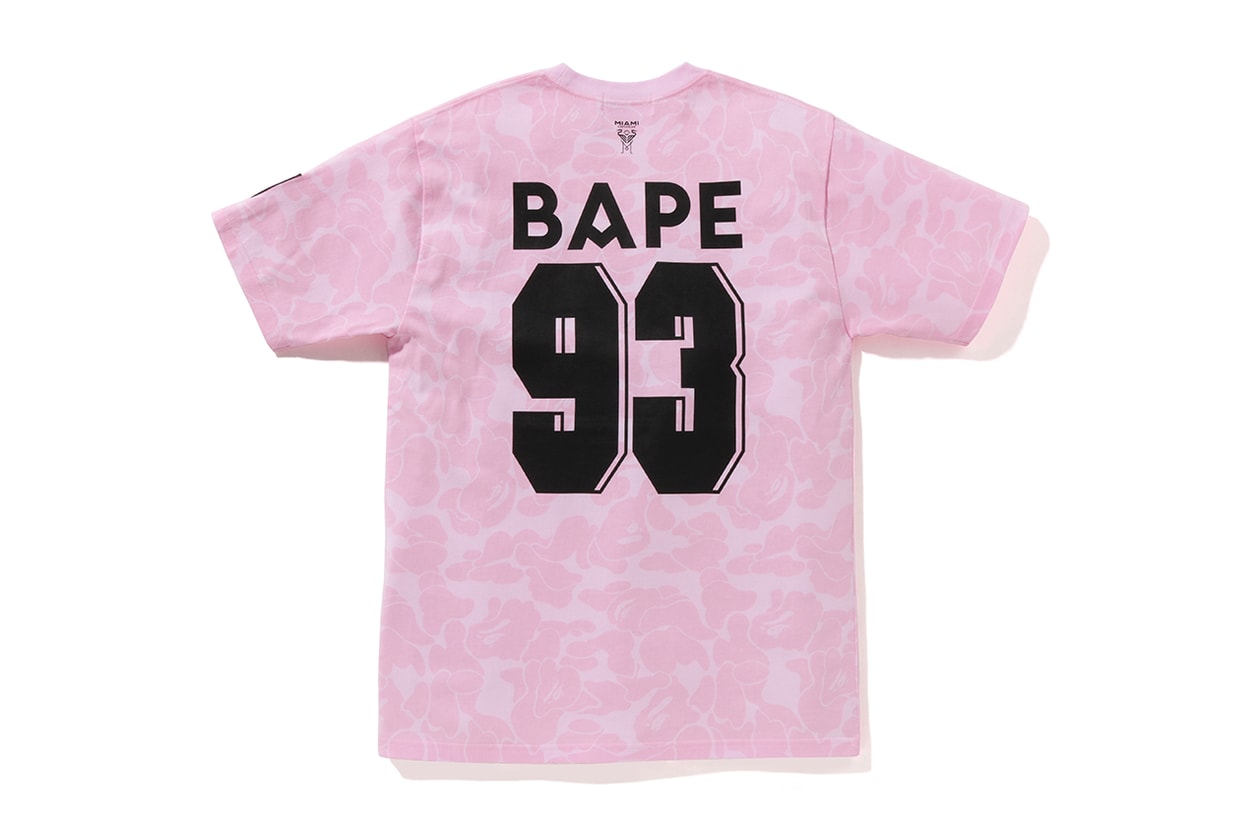 Inter Miami X Bape Pink Camo