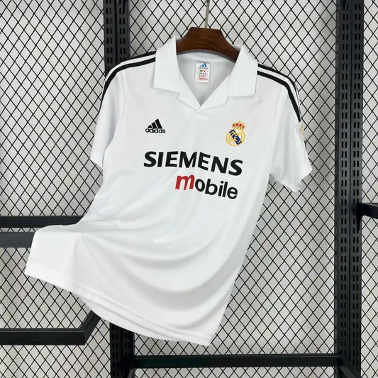 Retro 2002-03 Real Madrid Soccer Jersey Home