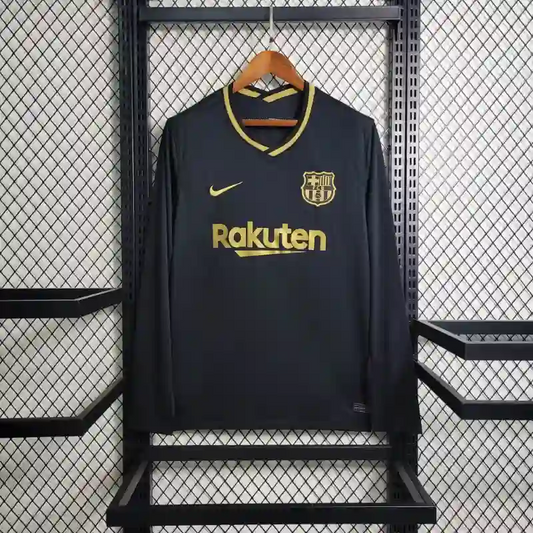 Retro 2020-21 Barcelona Soccer Jersey Away