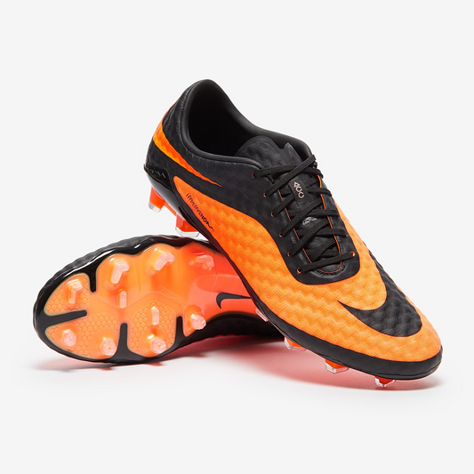 NIKE HYPERVENOM PHANTOM ELITE RGN OG FG - BLACK/BLACK/BRT CITRUS