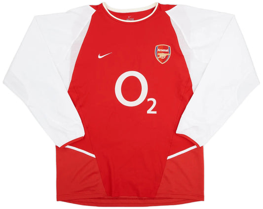 Arsenal 2002/04 Home Long Sleeve