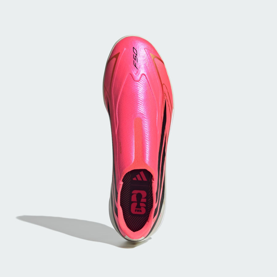 F50 Hyperfast League Laceless Turf Soccer Cleats