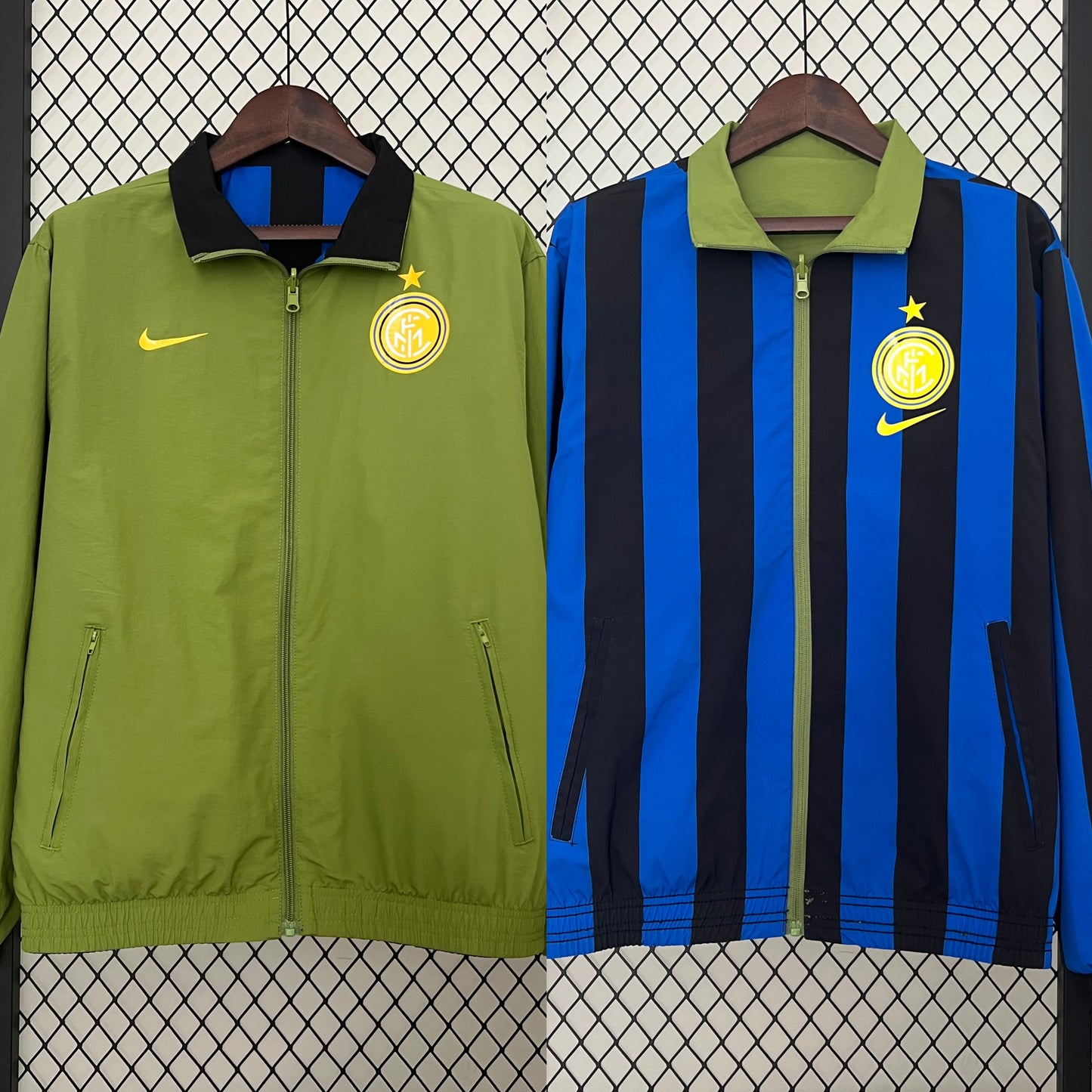 24/25 Inter Milan Trench Coat Reversible